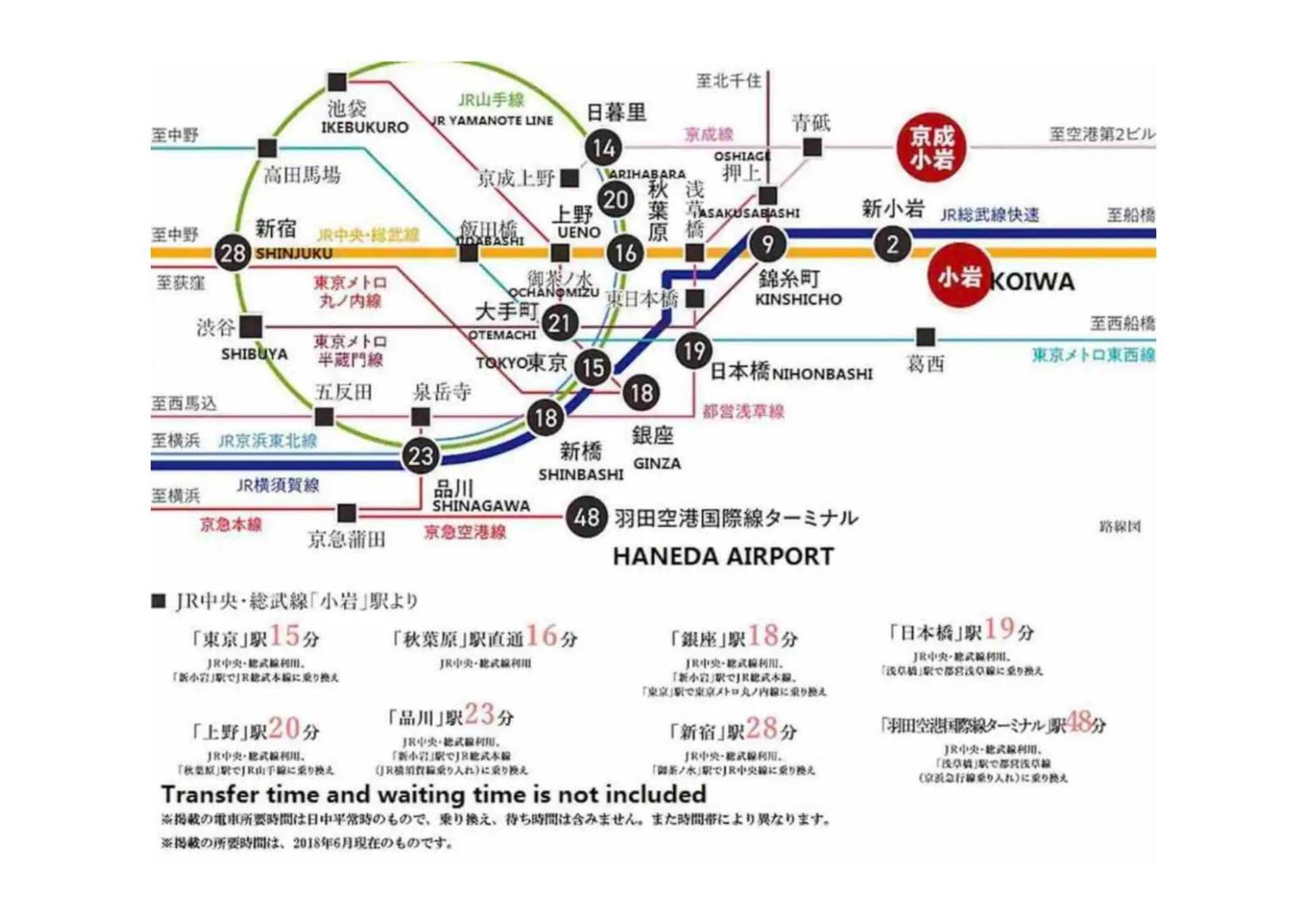 Jr 66Sqm 1F Family Suite 2Ldk Jr Koiwa-Keisei Koiwa-Asakusa-Oshiage-Shinjuku-Ueno Tokyo Exterior photo